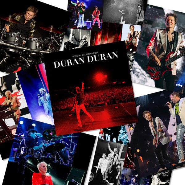 NEW! OFFICIAL 2025 CALENDAR Duran Duran Official Store