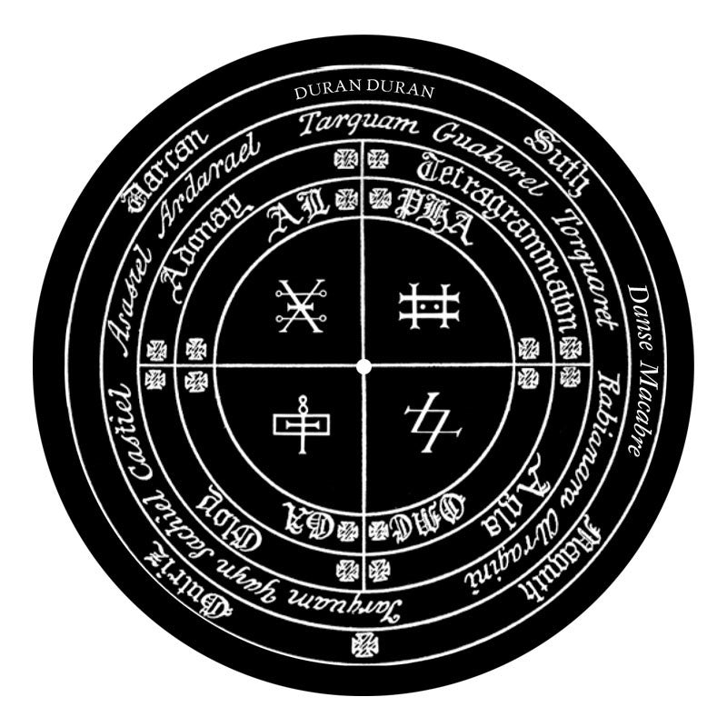 DANSE MACABRE VINYL SLIPMAT Duran Duran Official Store