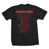 BLACK EURO 25 BAND LINEUP T