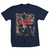 NEW – NAVY COLLAGE BANDSHOT TOUR T