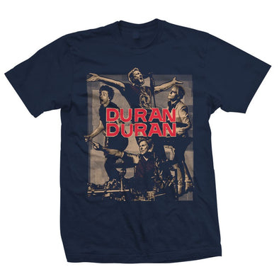 NEW – NAVY COLLAGE BANDSHOT TOUR T