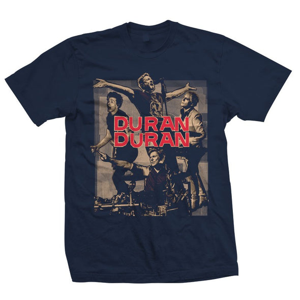 NEW – NAVY COLLAGE BANDSHOT TOUR T