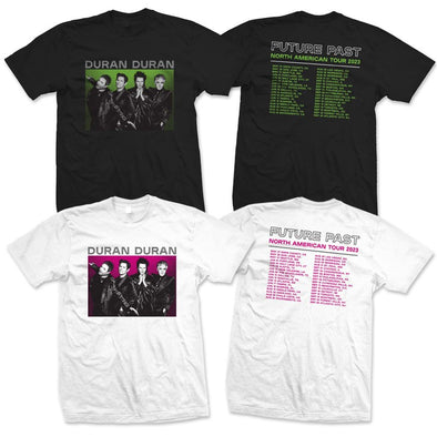 US FUTURE PAST TOUR  2023  BLACK AND WHITE T PACKAGE