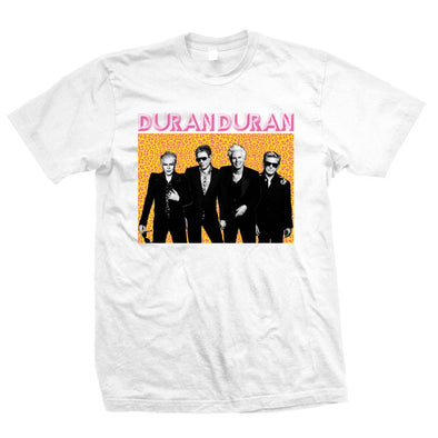 NEW ! WHITE BANDSHOT 2026 T – Duran Duran Official Store