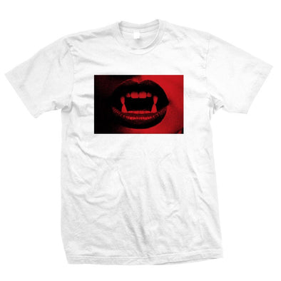 NEW – WHITE  HALLOWEEN MOUTH T
