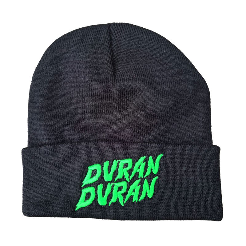 NEW! BLACK BEANIE WITH GREEN HORROR FONT DD LOGO – Duran Duran Official ...