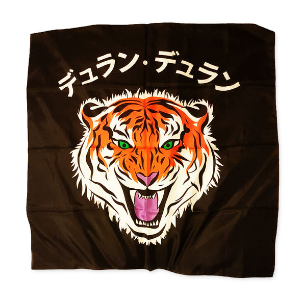 LIMITED EDITION JAPANESE TIGER LUXURY SILK SCARF  (REDUCED PRICE )